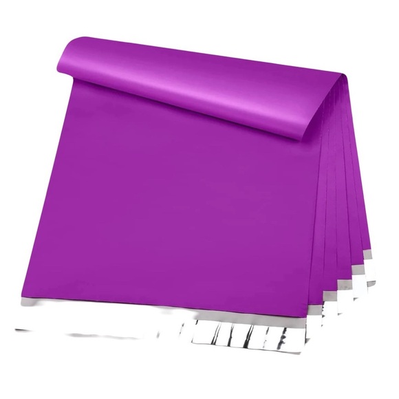 Other - 10 x 13 poly mailers (50) pieces lot , envelope shipping Bags / Purple